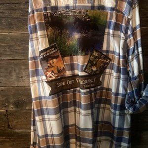 BoHo Western Flannel Hope Collection with John Wayne